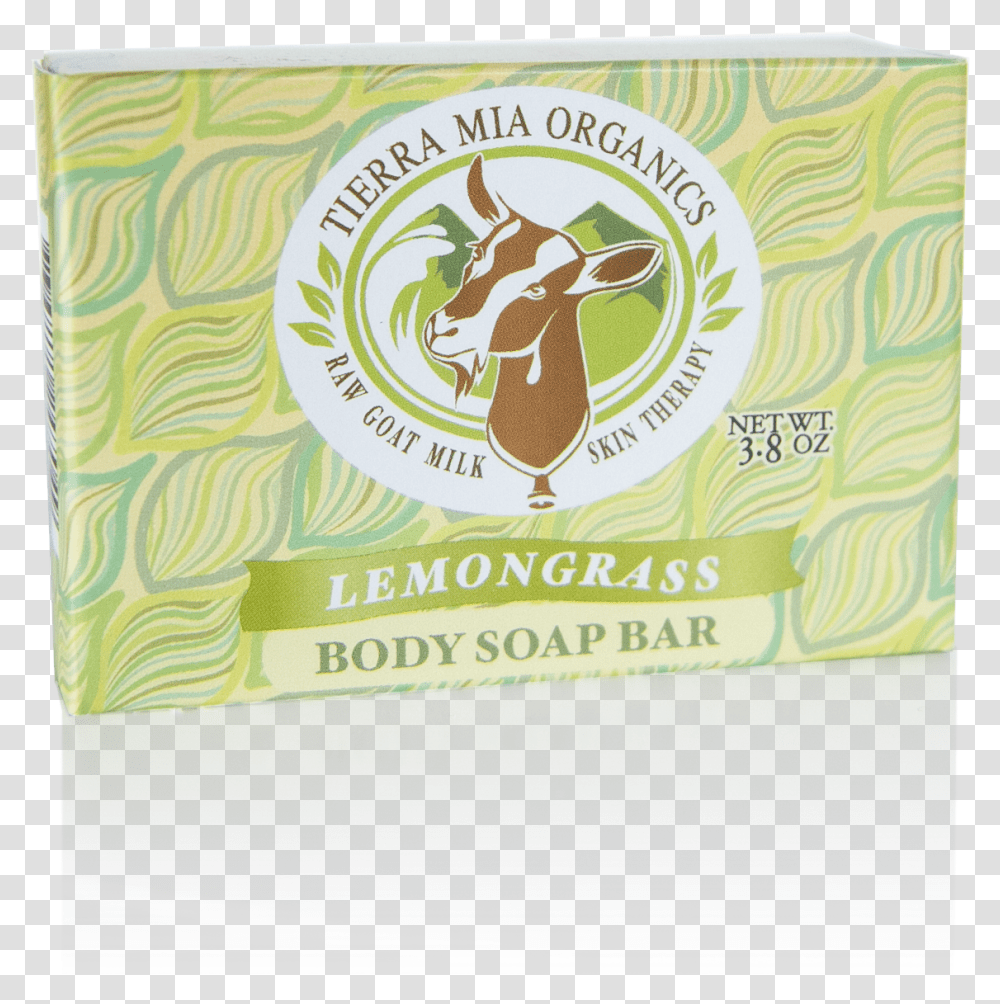 Lemongrass Body Soap Bar Goat, Label, Sticker, Plant Transparent Png