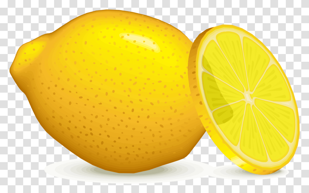 Lemonpeelcitron Lemon, Citrus Fruit, Plant, Food, Banana Transparent Png