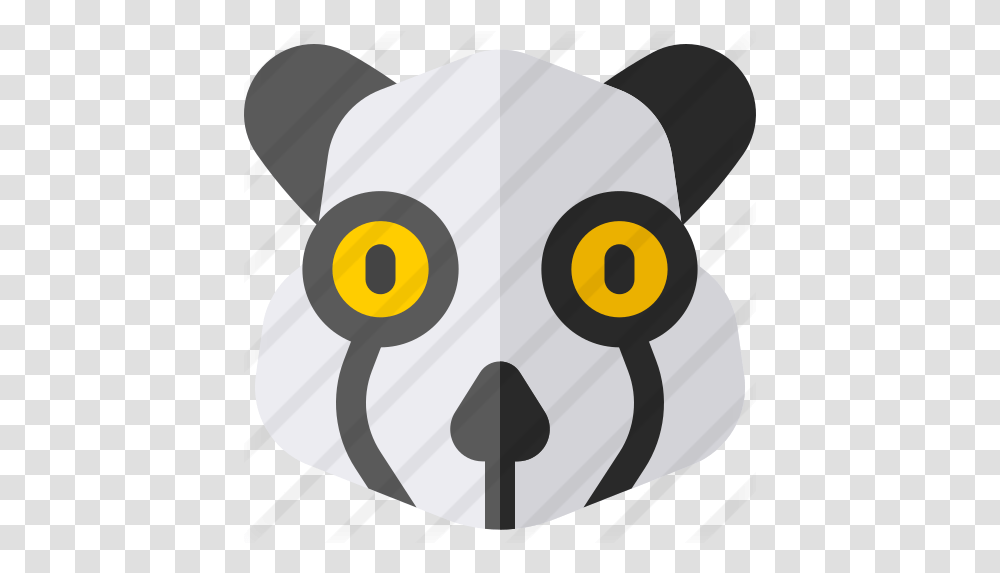 Lemur Illustration, Face, Tape, Darts, Game Transparent Png