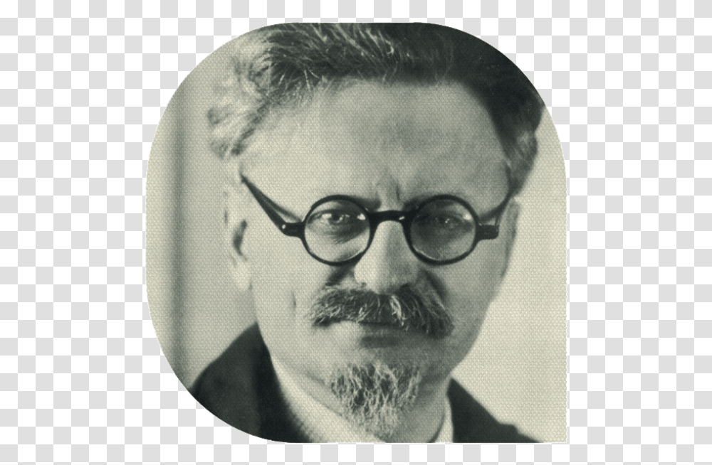 Len Trotsky Leon Trotsky, Face, Person, Human, Glasses Transparent Png