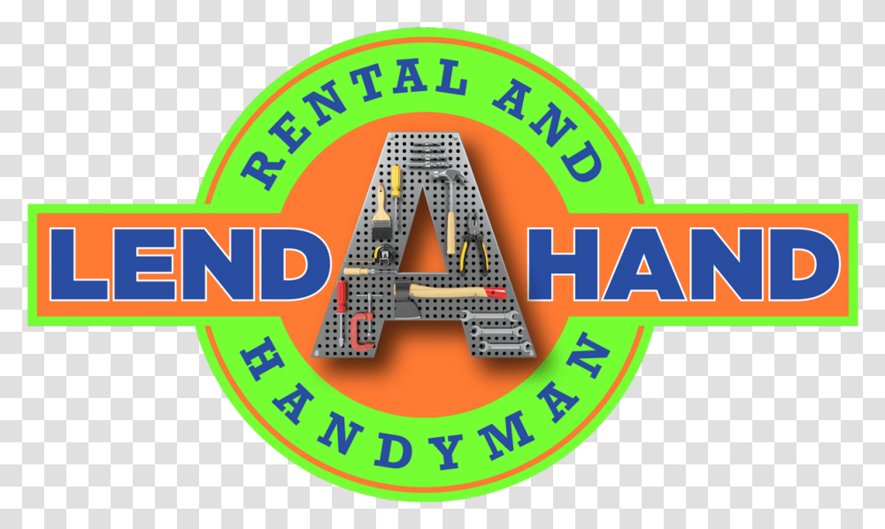 Lend A Hand Handyman Serving Louisville Ky, Logo, Word Transparent Png