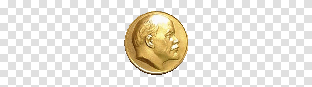 Lenin, Celebrity, Gold, Gold Medal, Trophy Transparent Png