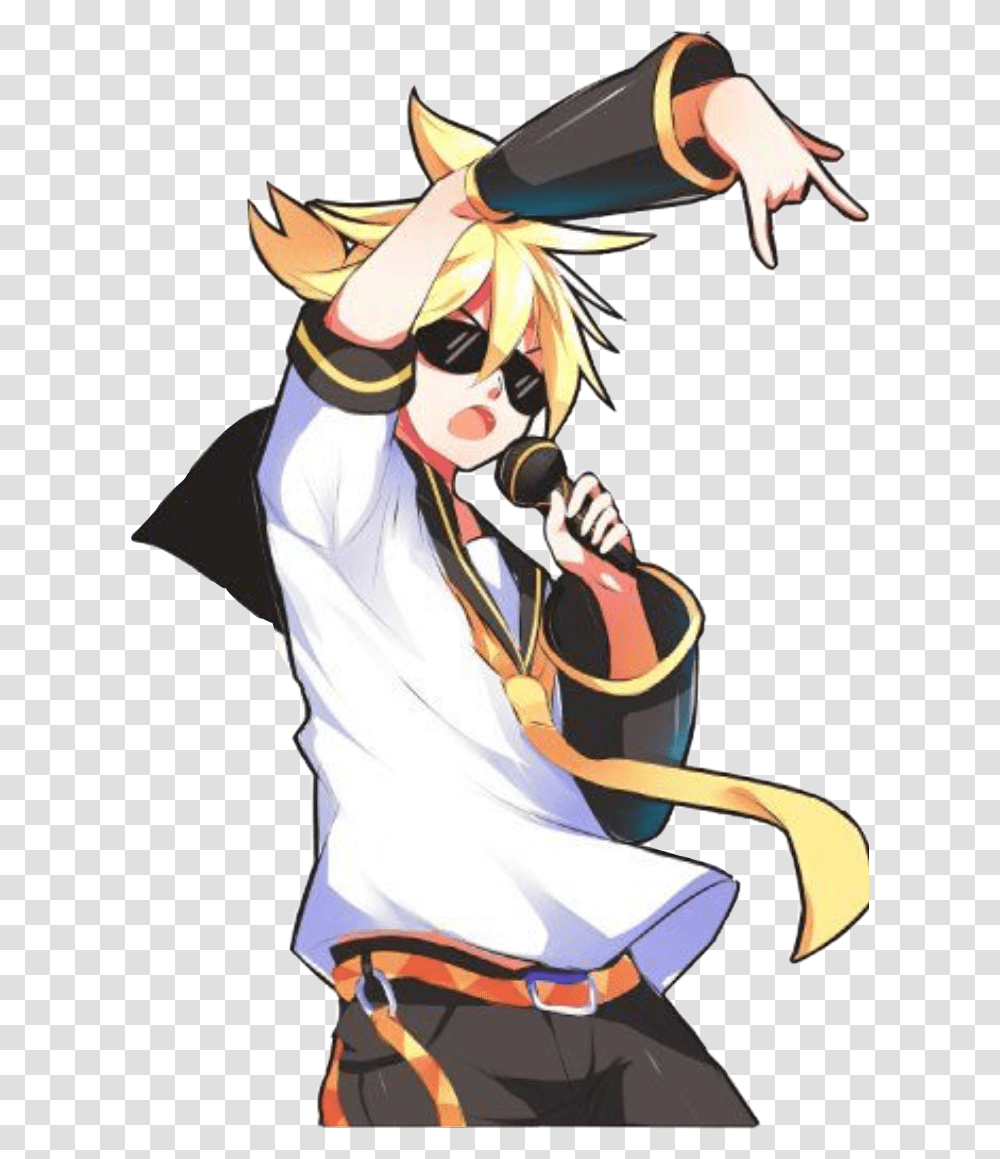 Lenkagamine Freetoedit, Manga, Comics, Book, Person Transparent Png