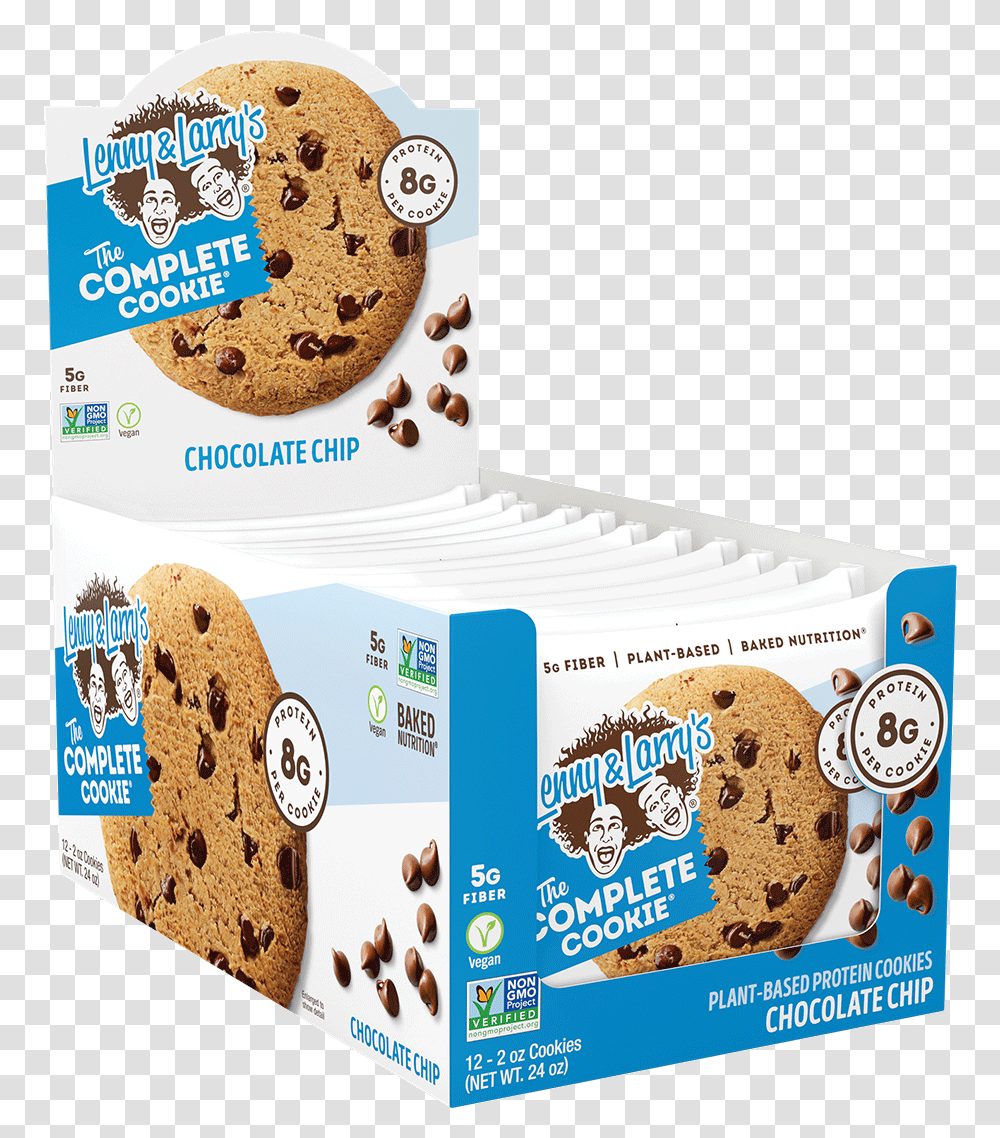 Lenny Amp Larry's Complete Cookie 12x56g Lenny And Larry Cookie, Food, Clock Tower, Flyer, Bakery Transparent Png