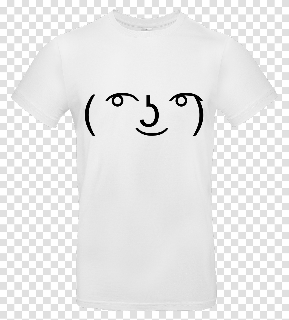 Lenny Face Charity T Shirt Design, Apparel, T-Shirt, Sleeve Transparent Png