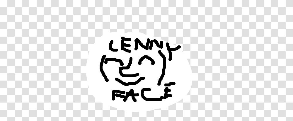 Lenny Face Layer Dot, Label, Text, Sticker, Stencil Transparent Png