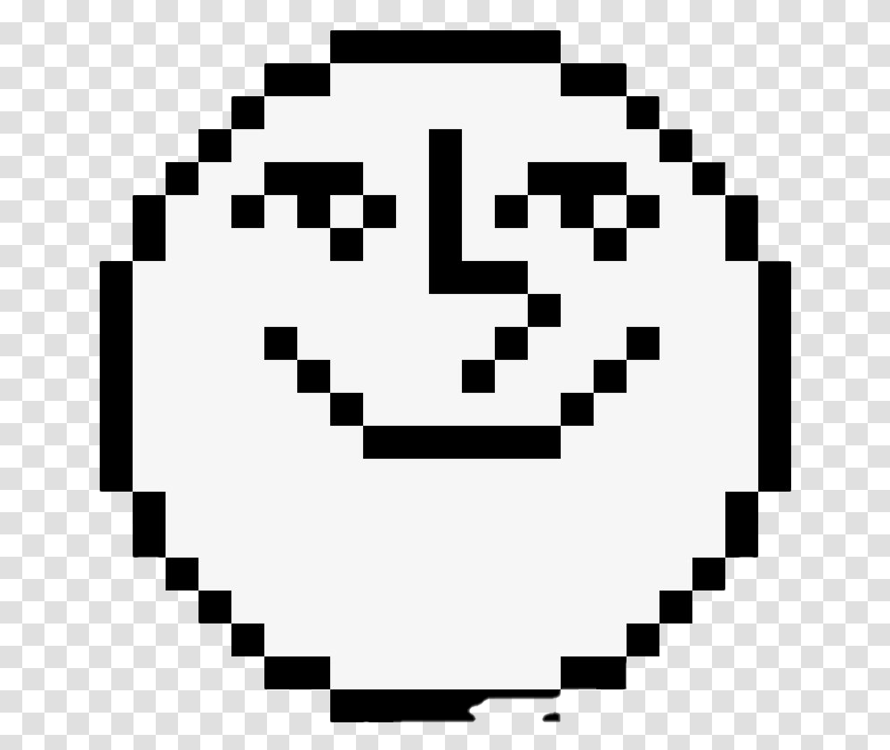 Lenny Face Meme Clipart Emoji Pixel Art Minecraft, Pac Man, Stencil Transparent Png
