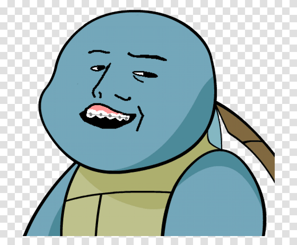 Lenny Face Squirtle Face Meme, Teeth, Mouth, Jaw, Head Transparent Png