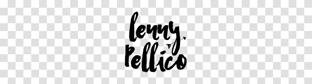 Lenny Pellico, Handwriting, Blackboard, Alphabet Transparent Png