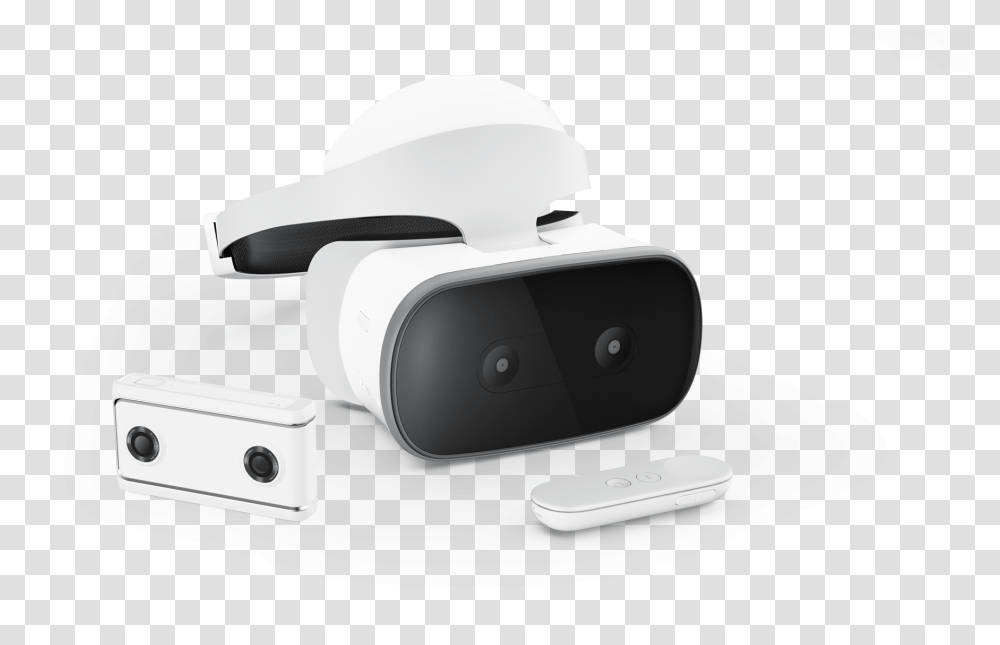 Lenovo Mirage Solo Vr, Cushion, Electronics, Helmet Transparent Png