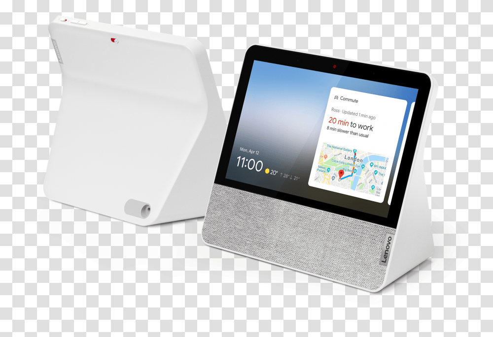 Lenovo Smart Google Assistant, Electronics, Tablet Computer, Cushion, Pillow Transparent Png