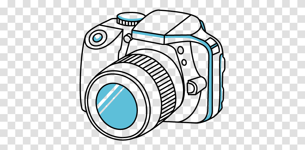 Lens Drawing Animated Camera & Clipart Free Dslr Camera Clipart, Outdoors, Nature, Text, Alphabet Transparent Png