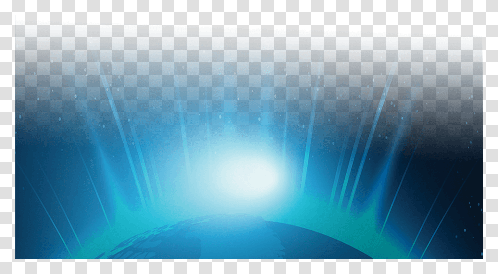 Lens Flare Underwater, Nature, Outdoors, Outer Space, Astronomy Transparent Png