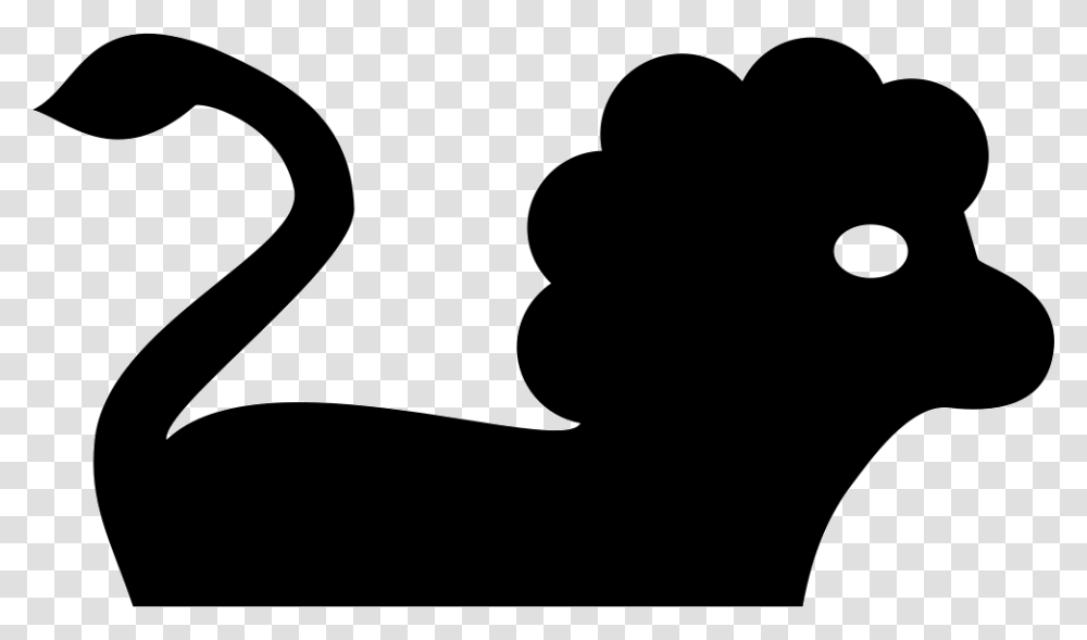 Leo Lion Astrological Symbol, Silhouette, Stencil, Alphabet Transparent Png