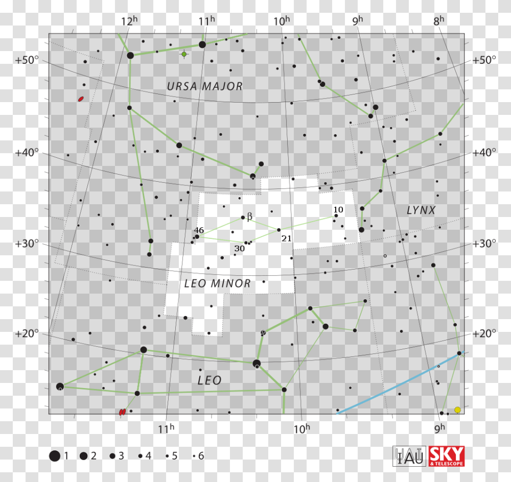 Leo Minor Iauflamsteed Coma Berenices Star Chart, Nature, Outdoors, Plot, Diagram Transparent Png