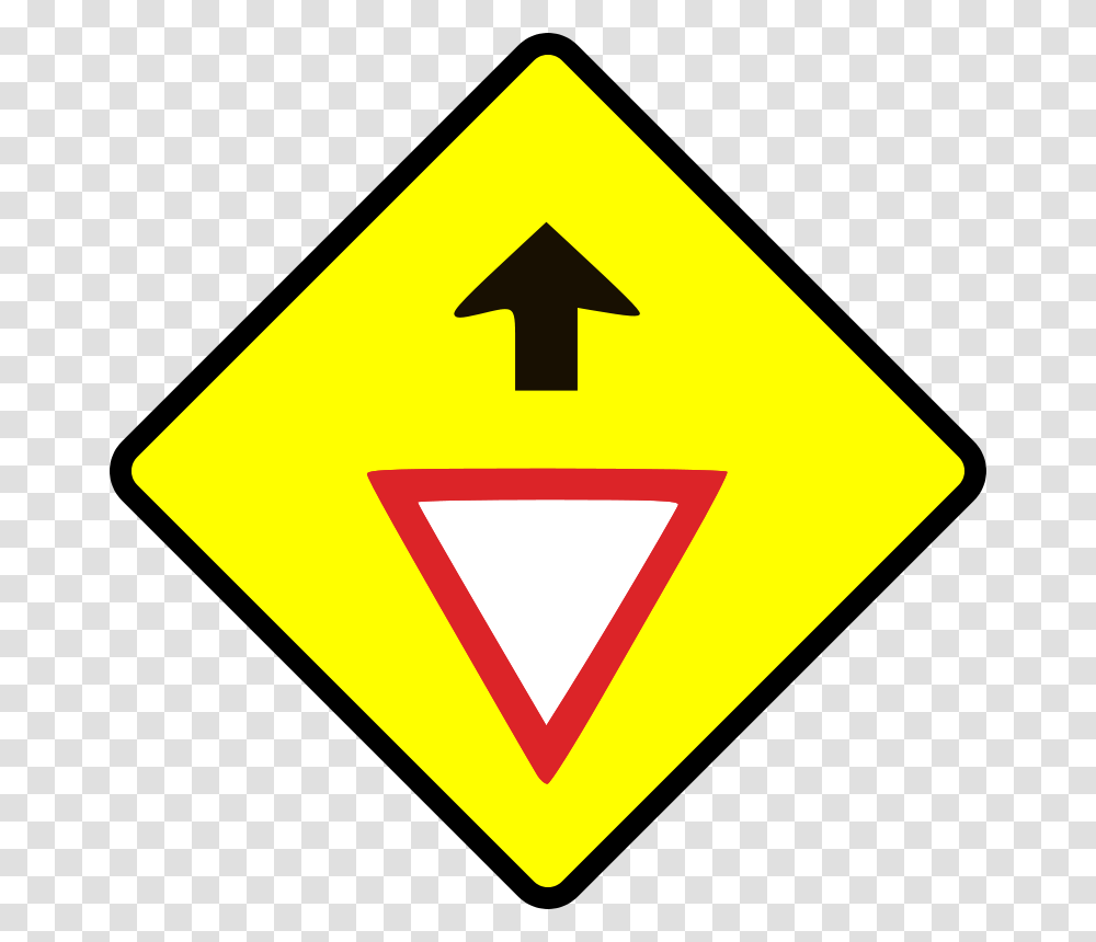 Leomarc Caution Give Way Sign, Transport, First Aid, Road Sign Transparent Png