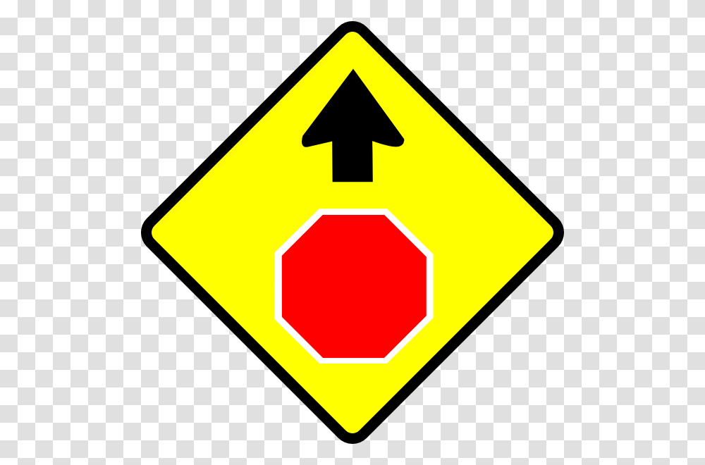 Leomarc Caution Stop Sign Clip Art Free Vector, Road Sign, Stopsign Transparent Png