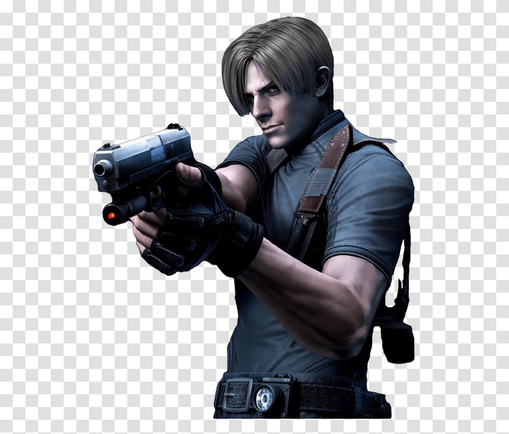 Leon Kennedy Leon S Kennedy, Person, Human, Costume, Camera Transparent Png