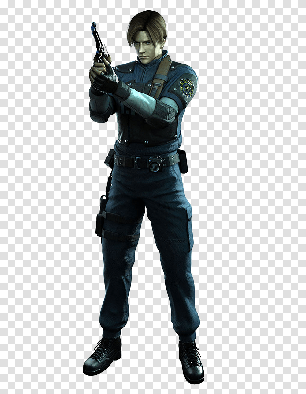 Leon Kennedy Resident Evil The Darkside Chronicles Leon, Pants, Apparel, Person Transparent Png