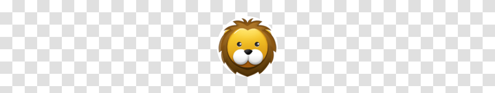 Leon Lion Selva Gato Animal Emoji, Mammal, Logo Transparent Png