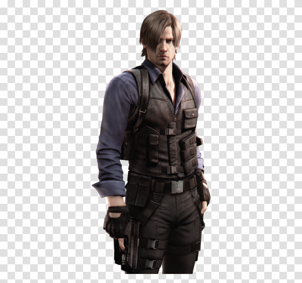 Leon S Kennedy, Apparel, Person, Human Transparent Png