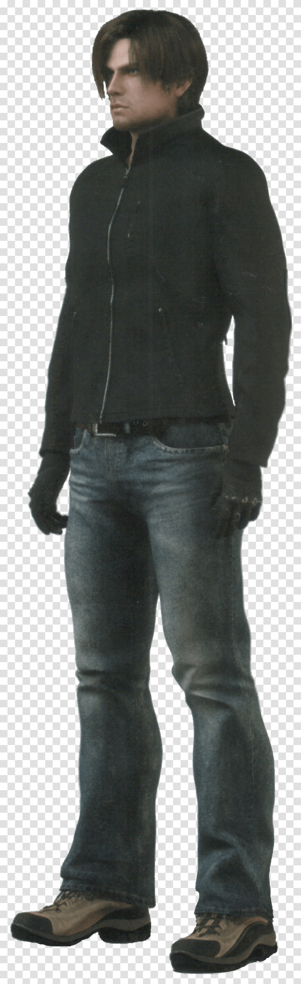 Leon S Kennedy Damnation Leon S Kennedy, Pants, Jeans, Person Transparent Png