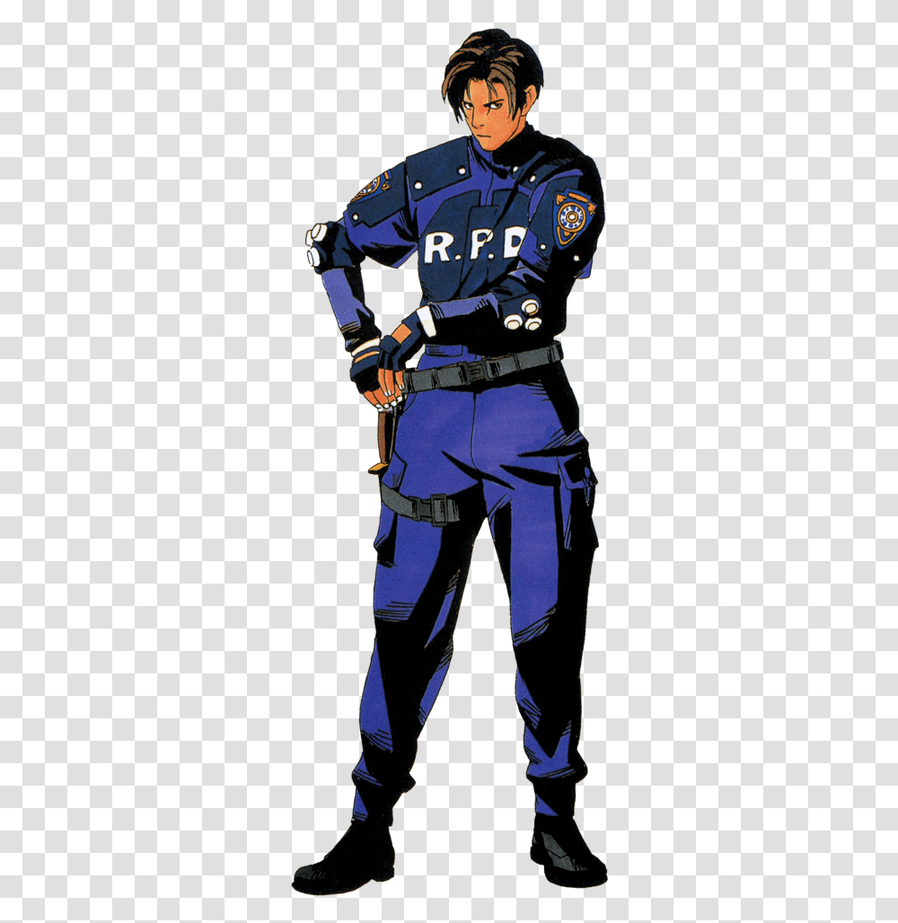 Leon Scott Kennedy Resident Evil 1.5 Leon, Person, Military Uniform, Officer, Costume Transparent Png