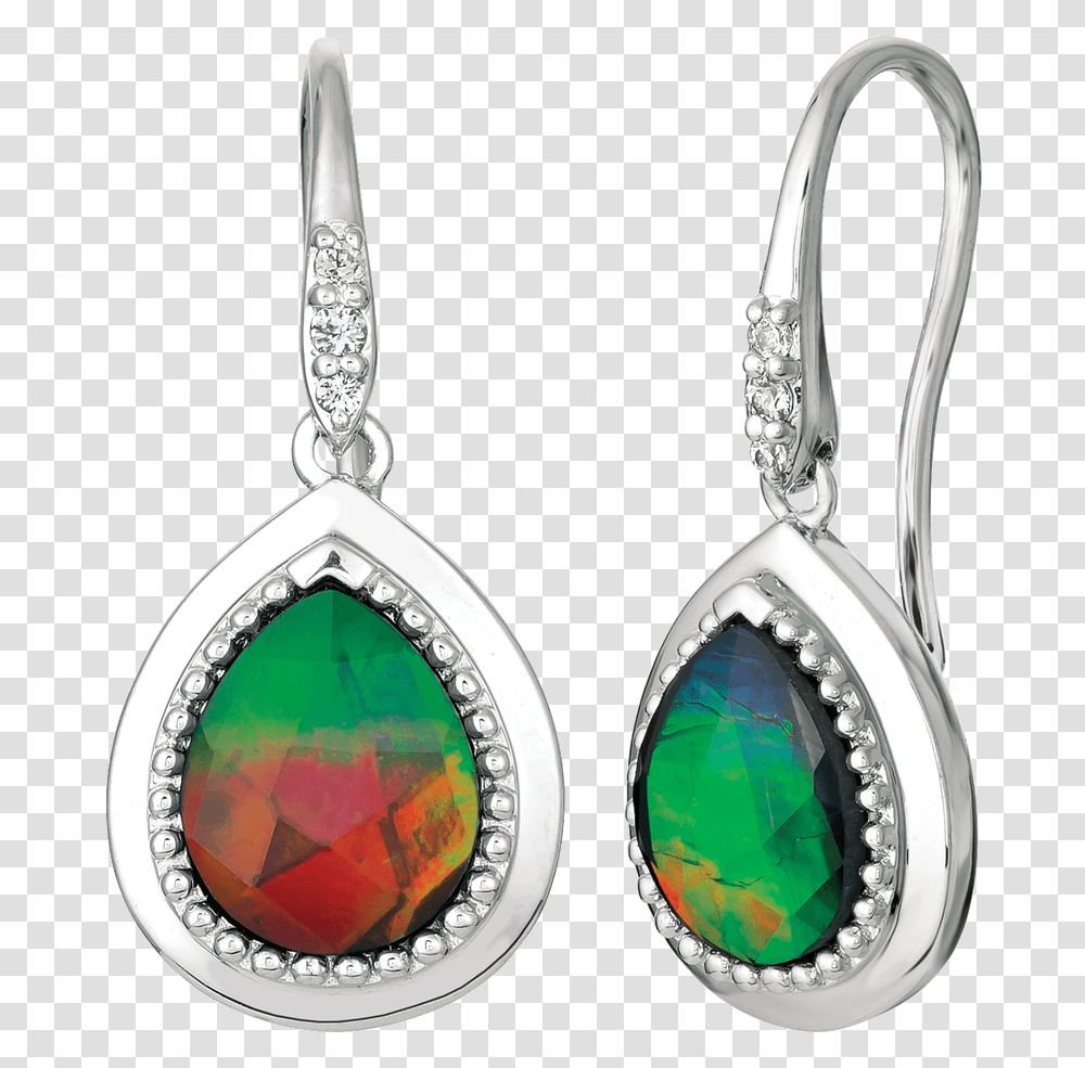 Leona Sterling Silver Topaz Earrings By Korite Ammolite Korite Ammolite Earrings, Accessories, Accessory, Jewelry, Gemstone Transparent Png