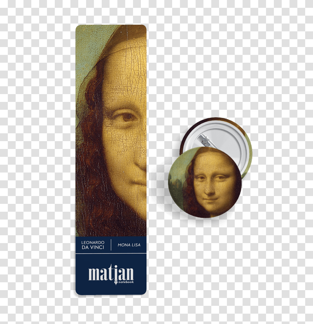 Leonardo Da Vinci Set Mona Lisa, Person, Poster, Advertisement Transparent Png