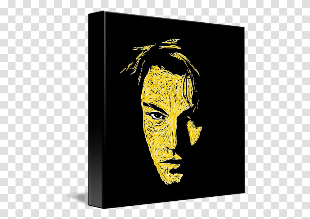 Leonardo Dicaprio By Gerhardt Isringhaus Illustration, Tiger, Modern Art, Graphics, Wheel Transparent Png