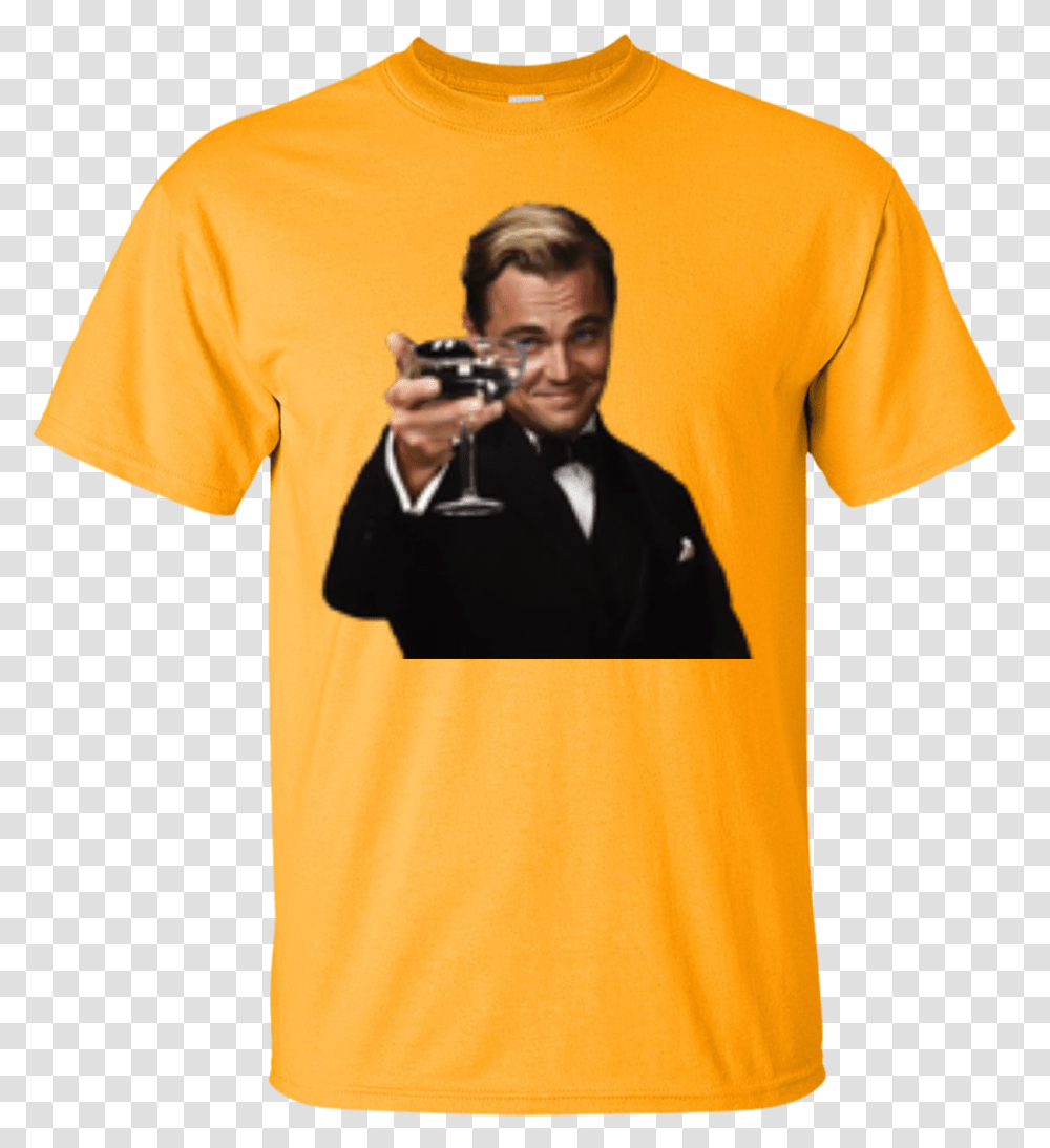 Leonardo Dicaprio Great Gatsby T Shirt Pamucne Majice Novi Sad, Apparel, T-Shirt, Person Transparent Png
