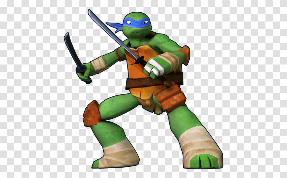 Leonardo Donatello Raphael Teenage Mutant Ninja Turtles Leonardo Tmnt, Toy, Person, Human, Figurine Transparent Png