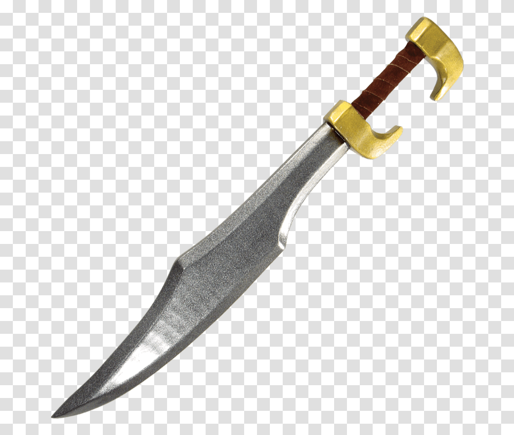 Leonidas Spartan Larp Sword Knife Greece, Blade, Weapon, Weaponry, Dagger Transparent Png