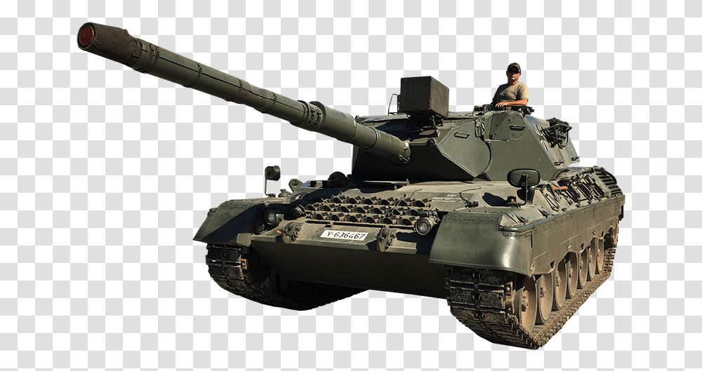 Leopard 1a5, Tank, Army, Vehicle, Armored Transparent Png