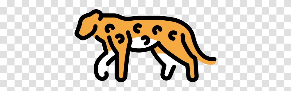 Leopard Emoji Emoji Leopard, Animal, Mammal, Gecko, Reptile Transparent Png