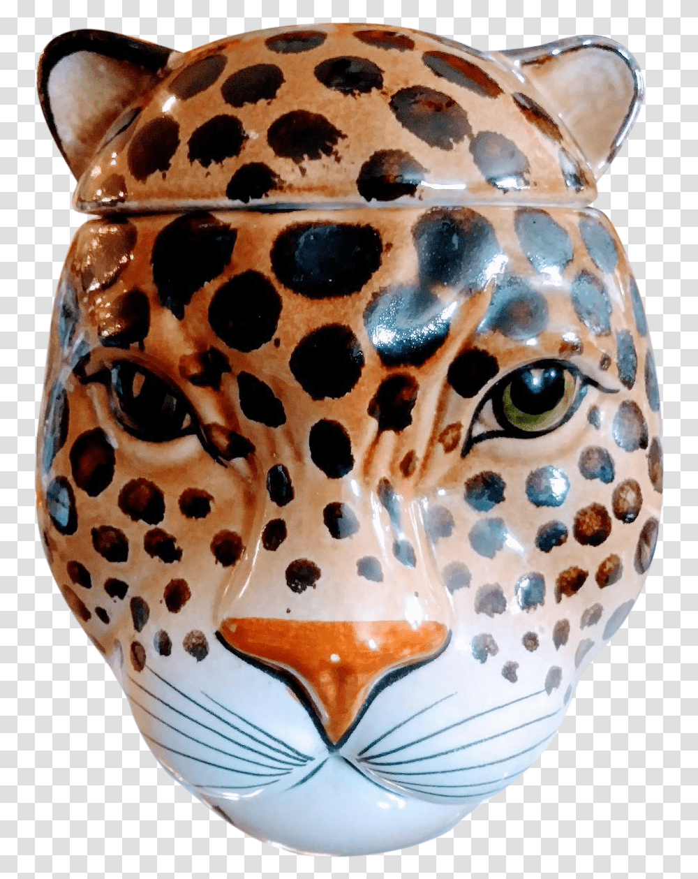 Leopard Face Image, Porcelain, Pottery, Sunglasses Transparent Png