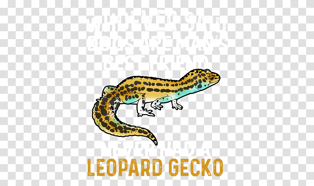 Leopard Gecko Pet Lizard Mans Best Animal Figure, Reptile, Amphibian, Wildlife, Salamander Transparent Png