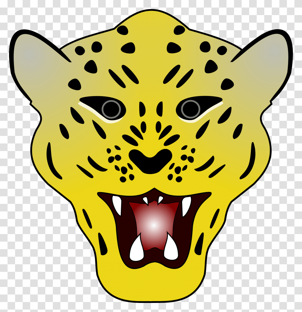 Leopard Head Icons, Stencil Transparent Png