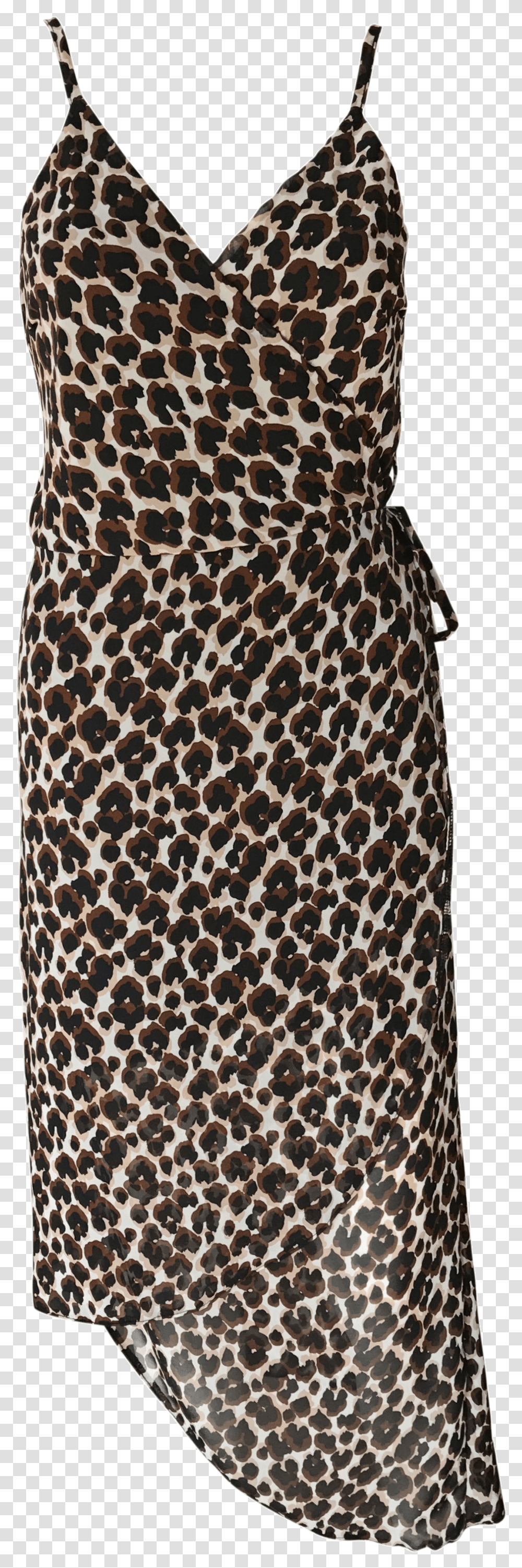 Leopard Print Animal Print Wrap Dress, Apparel, Skirt, Female Transparent Png
