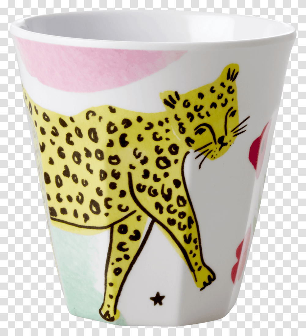Leopard Print Melamine Cup Rice Dk Cup, Porcelain, Pottery, Cat Transparent Png