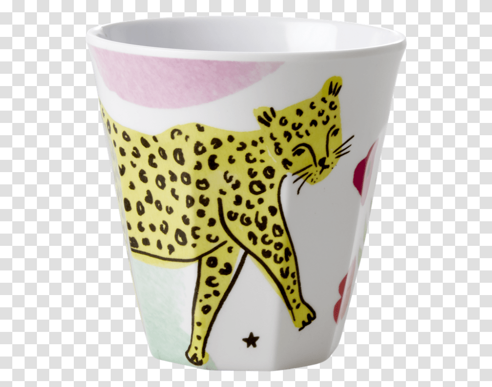 Leopard Print Melamine Cup Rice Dk Mug, Cat, Pet, Mammal, Animal Transparent Png