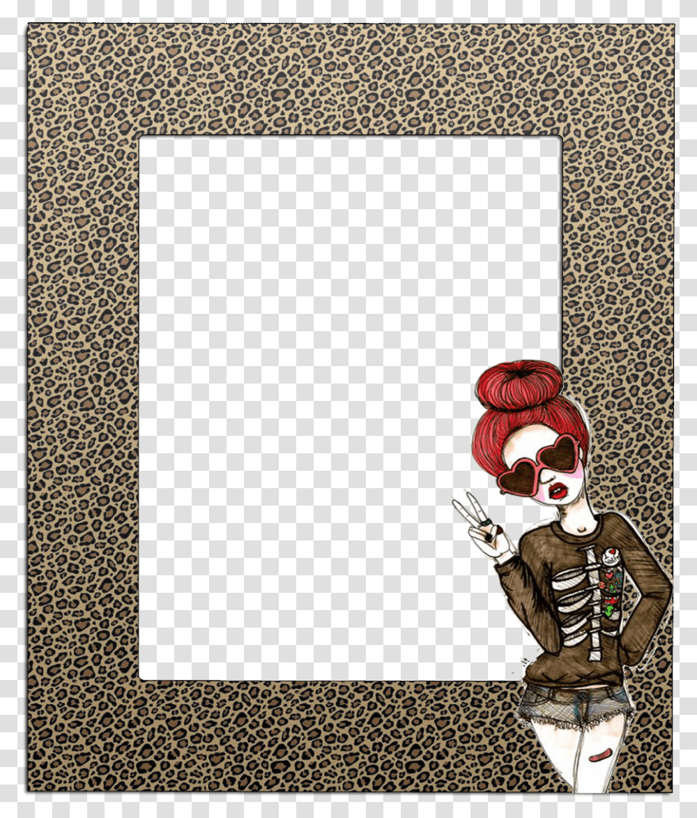 Leopard Print, Person, People, Poster Transparent Png