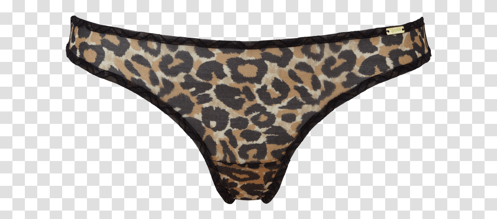 Leopard Print Thongs, Apparel, Lingerie, Underwear Transparent Png