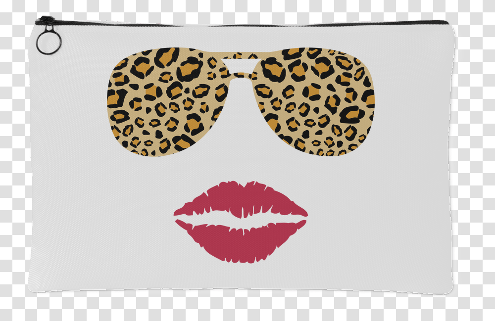 Leopard Sunglasses Amp Red Lipstick Lips, Accessories, Accessory, Rug, Goggles Transparent Png