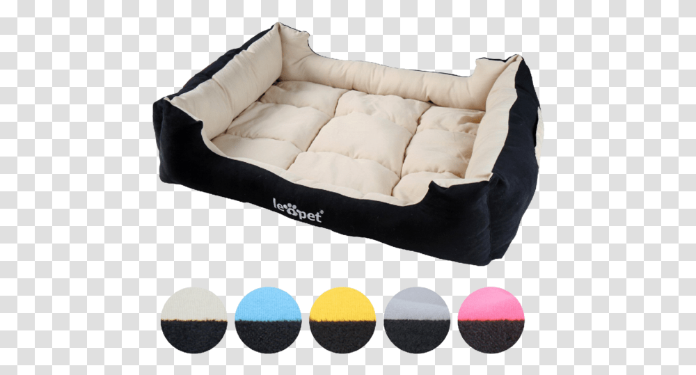 Leopet Htbt10 Small Dog Bed 75x60x19 Cm Different Colours Sofa Bed, Furniture, Mattress, Couch, Cushion Transparent Png