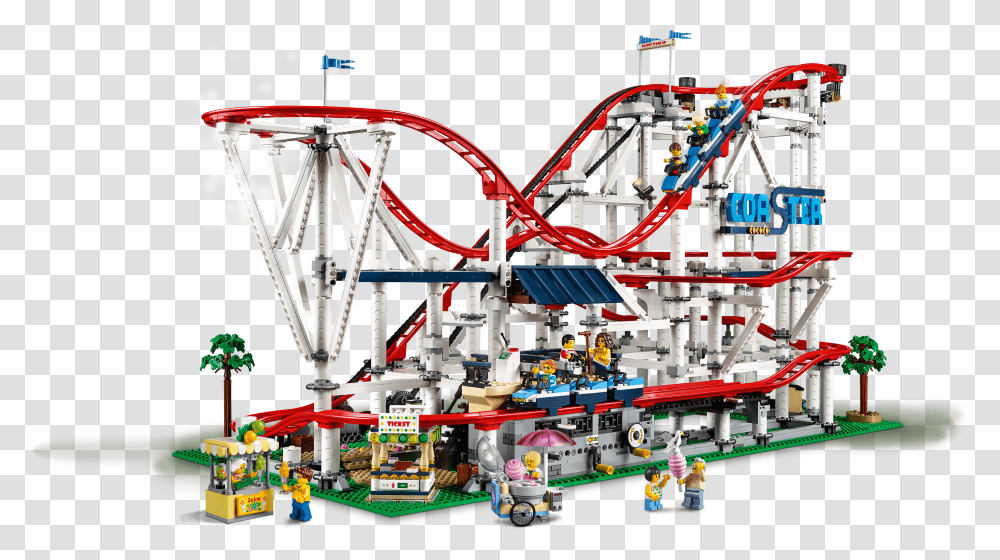 Lepin Roller Coaster, Person, Human, Amusement Park, Construction Crane Transparent Png