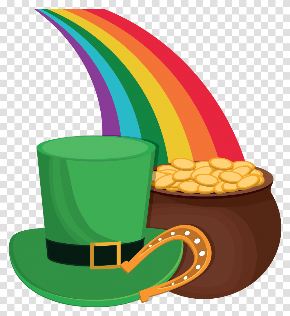 Leprechaun Hat And Pot Of Gold Saint Patrick's Day Shirt' T Saint Patricks Day Things To Do, Coffee Cup Transparent Png