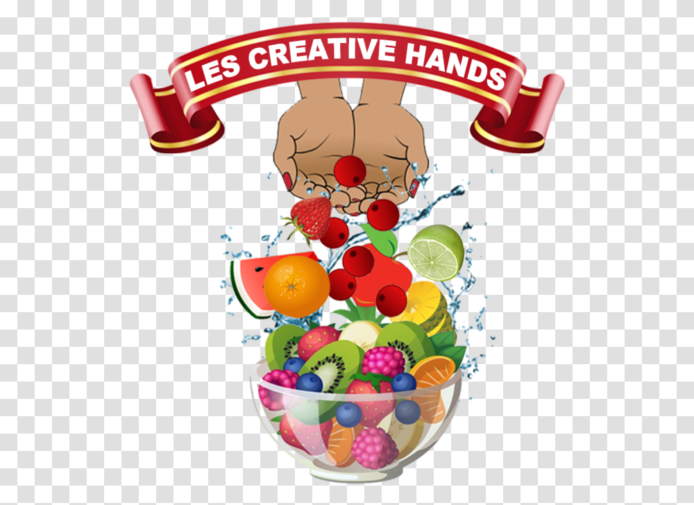 Les Creative Hands Llc Logo, Food, Plant, Graphics, Art Transparent Png