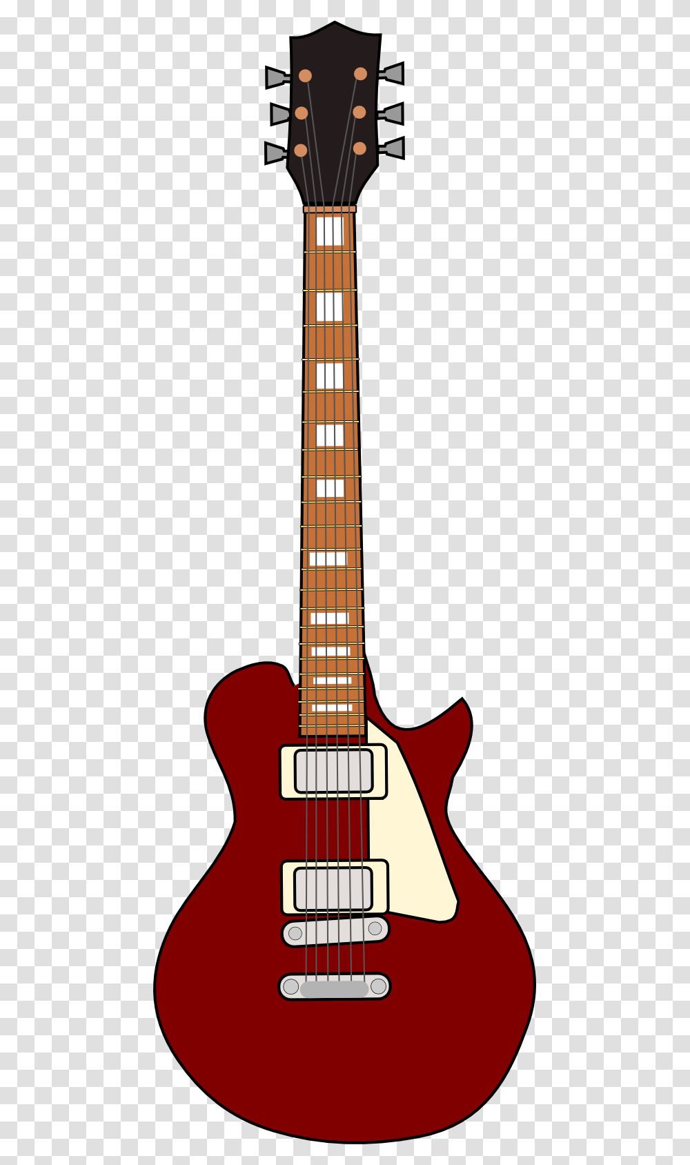 Les Paul Guitar Clip Art, Electric Guitar, Leisure Activities, Musical Instrument, Bass Guitar Transparent Png