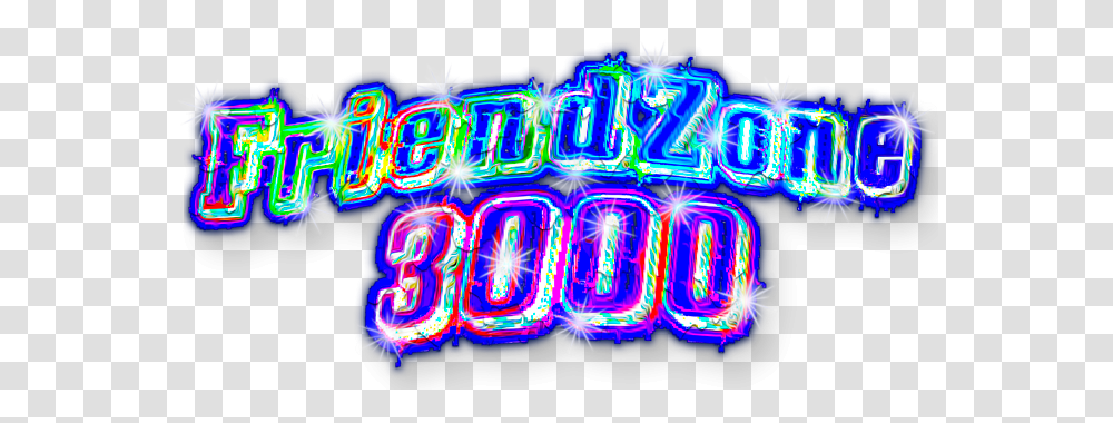 Les Petites Annonces De La Friendzone 3000 Graphic Design, Lighting, Neon, Text Transparent Png